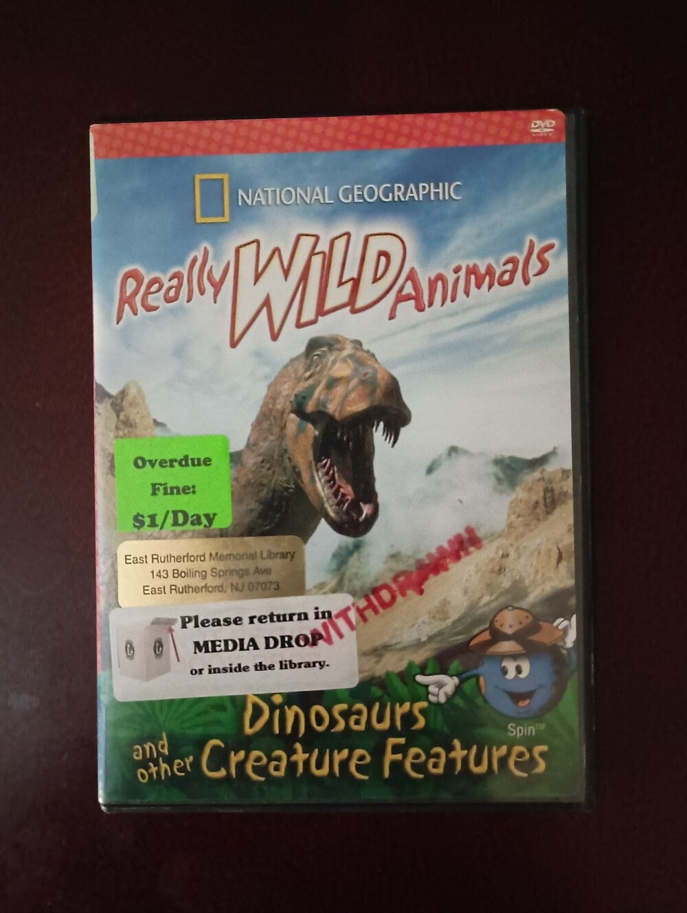 3/$10 🌟 National Geographic Really Wild Animals Dinosaurs & Other Creature DVD